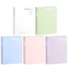 Cuaderno de Hojas Sueltas B5 de Gran Capacidad Push-Pull de Venta Caliente Transfronteriza para Estudiantes, Cuaderno Desmontable A5 Color Morandi al por Mayor