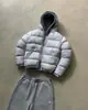 Chaqueta de algodón con capucha estilo europeo y americano para mujer, chaqueta holgada de marca de tendencia urbana, cálida personalizada, top transfronterizo