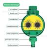 Controlador de Riego Inteligente con Temporizador de Doble Dial Riego Automático Control de Riego de Flores Temporizador Tipo Perilla Doméstico