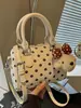 Shuai Mijia 2026 Verão Nova Bolsa de Mão Pequena Tote Bag para Mulheres Bolsa Almofada de Bolinhas de Alto Valor Bolsa de Ombro Único Transversal