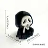 Adorno de calavera de Parca nuevo producto transfronterizo impresión 3D versión Q regalo figura creativa de Halloween modelo divertido decoración