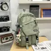Mochila de Novo Estilo para Homens, Leve, Casual, Simples, Mochila de Viagem ao Ar Livre, Ensino Fundamental II, Ensino Médio, Mochila Escolar de Grande Capacidade para Mulheres