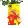 Juwen C Luo AC ibuguo milucaku Estrella francesa Camiseta de doble cara Llavero de PVC Ventilador colgante regalo