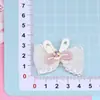 DIY Rosa Femenino Lazo Pequeño Estilo Ins Ropa de Bebé Accesorios para el Cabello Accesorios Accesorios Zapatos y Calcetines Accesorios