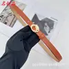 Cinto de Designer com Letras de Alta Qualidade de 2cm para Mulheres, Cinto Fino Versátil Simples e Estiloso