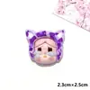 Nuevo Sombrero de Gato Multicolor Bebé Llorando Accesorios de Resina DIY Pinza para el Cabello con Pegamento de Crema Pequeño Funda para Teléfono Móvil