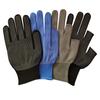 Envío Gratis Venta al por Mayor Guantes de Nylon de 13 Calibres con Puntos Antideslizantes Guantes de Jardinería con Puntos Guantes de Seguridad Laboral de Poliéster con Puntos