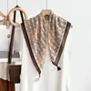 Pañuelo Cuadrado Vintage con Borlas Estampado Paisley Pañuelo para el Cuello con Colgante Estampado de Lunares y Anacardos Pañuelo de Seda con Flecos para Mujer Imitación de Algodón y Lino