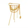 Cadena de Joyería Transfronteriza Europea y Americana Broche con Borla Accesorios para Ropa para Mujeres, Moda de Lujo Ligero Remache Cadena para Pantalones Accesorio para Acortar