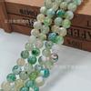 Cuentas Redondas de Ágata de Fuego Natural, Cuentas Sueltas de Ágata, Accesorios para Joyería de Pulseras y Collares DIY, Fabricante Mayorista