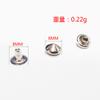 Rebites de Cogumelo Pontiagudos 5-12mm Rebites Pontiagudos em Forma de Cone DIY Acessórios Decorativos para Roupas, Bolsas, Sapatos Atacado