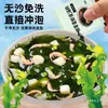 Mix Instantâneo para Sopa de Algas Marinhas e Camarão Meow Tai Chan, Mix de Sopa de Algas Marinhas Pronto para Comer em Embalagens Pequenas, Produtos Secos Sabor Algas Marinhas