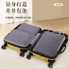 Juego de Cuatro Piezas de Bolsas de Compresión para Viaje, Bolsas de Compresión Impermeables de Nylon, Bolsas de Almacenamiento de Compresión para Viajes de Negocios, Bolsas de Almacenamiento para Ropa de Viaje