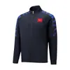 Conjunto de traje deportivo de primavera y otoño del equipo chino para hombres y mujeres, uniforme de entrenamiento deportivo, uniforme de entrenador de artes marciales, uniforme de taekwondo, impresión personalizada disponible
