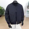 Atacado transfronteiriço jaqueta marrom Maillard masculina primavera nova design de jaqueta de piloto americana uniforme de beisebol moderno