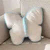 Linda Almohada Hoja de Arce de Manzana Sofá Sala de Estar Peluche Cojín de Mesita de Noche Silla de Oficina Soporte Lumbar Cojín de Espalda