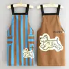 Delantal de Lona Estilo Coreano, Transpirable y Resistente a las Manchas, Ropa de Trabajo Especial para Catering y Trabajo, Cocina Doméstica, Delantal para Hombres y Mujeres
