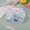 Tocados de Hanfu con Lazo Estilo Chino Ropa Antigua Infantil Pasador Niña Pequeña Girasol Súper Hada Accesorios para el Cabello Pinza Superior