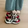 Tênis Chunky Estilo Coreano com Solado Grosso Feminino Lançamento Outono 2026 Versátil Faz os Pés Parecerem Menores Leve para Uso Externo Casual Esportivo Feminino