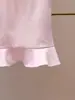 Shenzhen Nanyou Ropa Fina de Mujer Verano Nuevo Estilo Francés Elegante Pequeño Estilo Chanel Vestido de Tirantes Caliente con Lazo de Pedrería para Mujer
