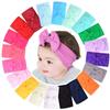 Faixa de cabelo de nylon elástica macia para bebês, adequada para recém-nascidos, bebês e crianças pequenas, acessórios para cabelo de meninas