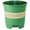 Vaso de Flores de Plástico Vaso de Galão Vaso Montanha Verde Bandeja para Vaso Mini Impressão Colorida Grande Orquídea Pothos Suculenta Planta Terceira Geração Atacado