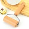 Rodillo de haya al por mayor de fábrica de doble cabeza de madera para masa de harina y envoltorios de dumplings, rodillo de mano, utensilios para hornear