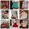 [Colección de Ropa de Felicitaciones de Año Nuevo en Stock] Ropa de Felicitaciones de Año Nuevo para Niñas, Vestidos Nuevos de Invierno para Bebés de Un Año, Nuevas Tendencias en Ropa de Estilo Chino