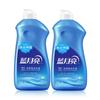 Detergente para ropa Blue Moon 500g Orquídea Blanca Tipo de doble uso (Tapa) 2 Botellas Caja Completa Lote de Detergente para Ropa para Uso Doméstico
