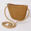 Bolsa para niños, linda bolsa de paja para niñas, bolso cruzado pequeño, adorable monedero, set de sombrero, colección de verano para la playa
