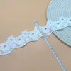 Encaje Bordado Soluble en Agua Poliéster Seda de Leche Hecho a Mano DIY Lolita Ropa de Bebé Accesorios Vestido de Novia Lencería Zapatos y Sombreros