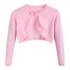 Suéter de baile para niños, ropa de práctica para mujeres, chal de punto para niñas, otoño e invierno, abrigo de manga larga para danza china y ballet