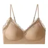 Popular Base Alternativa Live U-Brand Renda Lingerie para Jovens com Seios Pequenos, Anti-Queda, Costas Bonitas, Sutiã Sem Costura