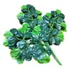 Hojas Artificiales de Manzana y Lichi con un Tacto Realista, Ramas y Hojas Falsas Recubiertas, Plantas Verdes para Paisajismo y Decoración de Otoño, Venta al por Mayor