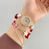 Reloj de Cadena Estrella Blanqueador Dulce de Leche para Niñas, Nicho, No Chocante, Lindo, Estudiantes de Secundaria, Atractivo