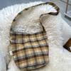 2026 Bolso Sencillo Estilo Chica Caliente Estampado de Leopardo Otoño e Invierno Nuevo Bolso Tote Estampado de Leopardo Bolso de Hombro Estilo Perezoso para Mujer