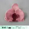 Grampo de Cabelo Orquídea Phalaenopsis Artificial Adorno de Cabeça Presente para Decoração de Casamento Exibição de Móveis Flores Artificiais DIY