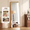 Espejo de cuerpo entero de segunda mano, Espejo de suelo a techo, Espejo de lujo de alta gama accesible para el hogar, Espejo de pared para vestidor, Espejo simple de tocador para habitación de niñas