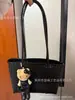 2026 Bolsa de Mão/Ombro Feminina de Grande Capacidade Dopamina Souvenir Cesta de Pvc Tecida à Mão Tote