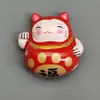 Atacado de fábrica mercearia japonesa resina estéreo geladeira 3d adesivos magnéticos lanterna Dharma adesivos de mensagem criativa em estoque