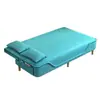 Sofá Cama Plegable de Doble Propósito Multifuncional Simple para Dos o Tres Personas para Departamento Pequeño, Sala de Estar, Casa de Alquiler, Sofá Plegable Perezoso