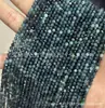 Piedra Turmalina, Granate, Ágata, Piedra Lunar, Lapislázuli, Cristal Cuentas Facetadas de 3 mm, Cuentas Sueltas para Manualidades