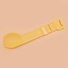 Alpaca Gato Cuchara Alimentadora de Tiras Exprimidor de Comida Húmeda Cuchara Especial para Alimentar Tiras de Snack para Gato Cuchara para Gato