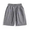 Shorts de Cor Sólida de Secagem Rápida para Homens, Verão 2026 Novo Tendência Corte Solto Esportivo Casual Versátil Shorts de Cinco Pontos de Comprimento Médio Roupa Masculina
