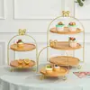 Mesa de postres estilo bosque soporte para pasteles fiesta de cumpleaños boda al aire libre compromiso soporte de exhibición de pastelería mesa de exhibición de postres para la hora del té