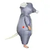 Comercio Exterior Transfronterizo Accesorios para Fiesta de Disfraces de Halloween Disfraz Inflable de Ratón Gris Temático de Animal Divertido