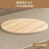 Mesa redonda grande hecha a medida con plato giratorio de cristal para reuniones en casa, mesas de comedor para restaurantes, salones privados, mesas redondas, venta al por mayor desde la fábrica