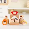 Venda Quente Boneca Fofa Kawaii de Grãos Ornamento Pequeno de Resina para Desktop Acessórios DIY Brinquedo Tendência Transmissão ao Vivo Sacola Surpresa Acessórios para Bonecas Pequenas