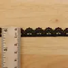 Venta al por mayor de fábrica 1.5 cm Encaje Hueco Soluble en Agua para Cortina Borde de Bordado de Encaje para Vestido Lolita Estilo Europeo