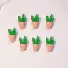 Planta Suculenta Girasol Arte de Uñas Joyería Resina Lindo Estéreo Funda para Teléfono Móvil Material DIY Accesorios de Ensamblaje para Uñas